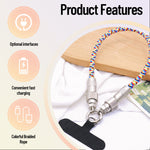 Mobile Phone Lanyard & Charging Cable 2 in 1
